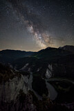 Image. Milky Way over Rhine Valley
